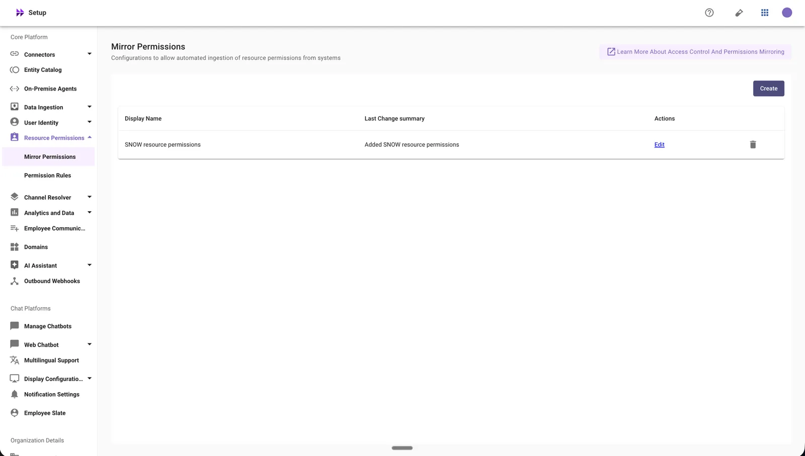 Mirror Permissions configuration in Resource Permissions